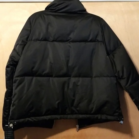 Sage, Satin Puffer Jacket - Picture 3 of 4